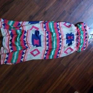 Floor length maxi dress